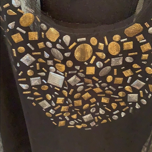 Black Sparkly Tank too - Picture 2 of 4